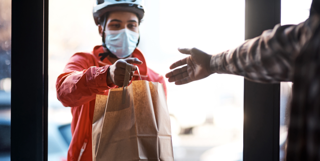 belonging real in tech food delivery worker