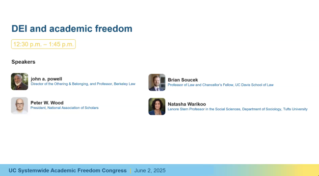 DEI and Academic Freedom